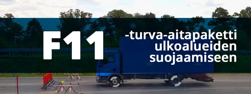 Turvalaitevuokraus F11-turva-aitapaketti Machine Tool Security