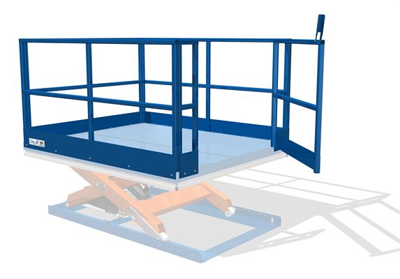 EdmoLift_suojakaide portilla