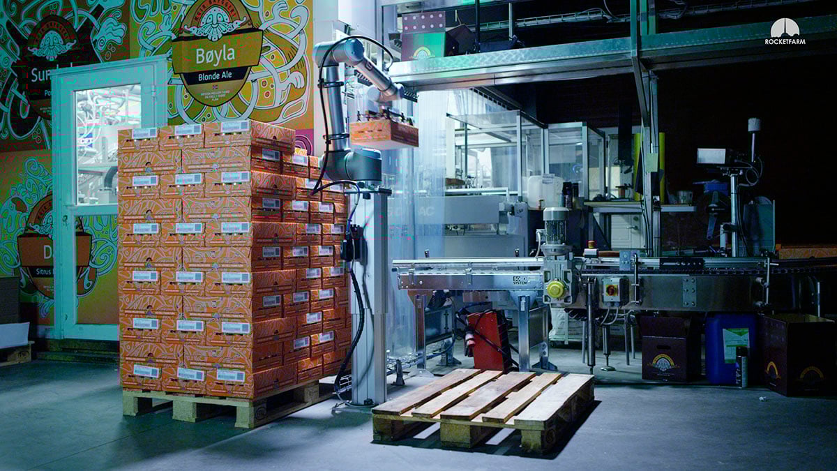 Rocketfarm palletointi
