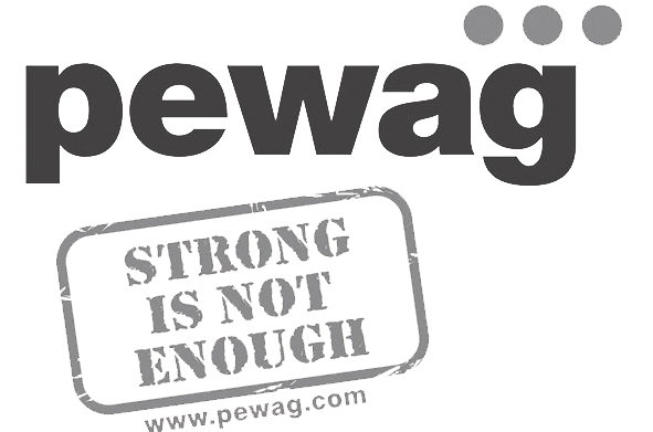 Pewag slogan_logo_BW