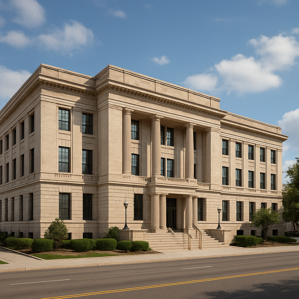 government building style office building-1