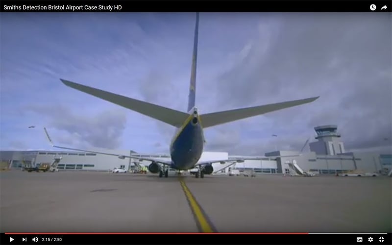 Video: Bristolin lentokentän turvaratkaisut